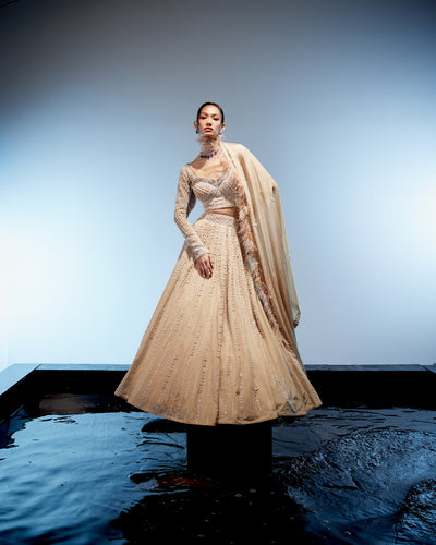 Esha Bohra in Olivia Lehenga