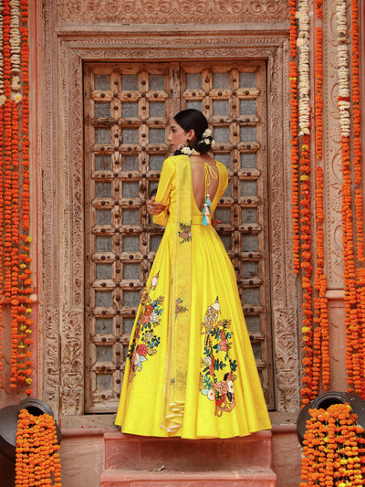 SAIBA DRAPE ANARKALI SET