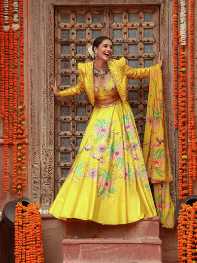 ROMA JACKET LEHENGA SET