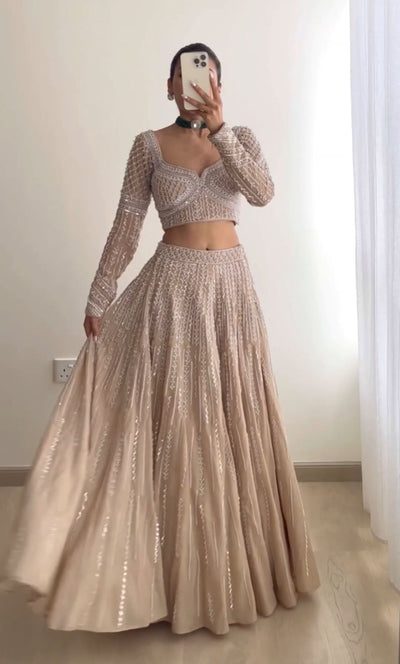 Esha Bohra in Olivia Lehenga